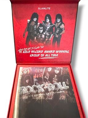 Glamlite x KISS "Rock and Roll All Nite and Party Every Day" Palette NIB GOTH